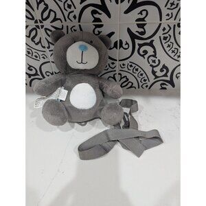 Plush Goldbug Gray Bear Child Safety Harness Backpack Plush Goldbug Buddy Bear